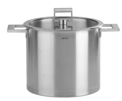 Camif Marmites Et Faitouts>CRISTEL Marmite inox 22 cm et couvercle plat en verre Strate fixe