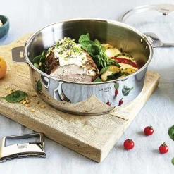 Camif Sauteuses, Tajines Et Wok>CRISTEL Sauteuse 24 cm Casteline amovible