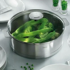 Camif Sauteuses, Tajines Et Wok>CRISTEL Sauteuse inox 24 cm avec couvercle Strate Amovible