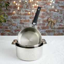 Camif Casseroles>CRISTEL Set 3 casseroles Mutine avec poignée amovible noire