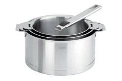 Camif Casseroles>CRISTEL Set 3 casseroles Strate Amovible 16/18 /20 cm avec poignée inox