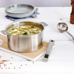 Camif Casseroles>CRISTEL Set 3 casseroles Strate Amovible 16/18 /20 cm avec poignée inox