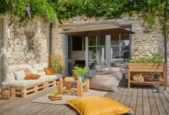 Camif Parasols>DOPPLER Parasol Rectangulaire 230 x 190 cm Sunline en Acier -