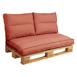 Camif Coussins Palettes Et Poufs|Poufs, Poires Et Coussins De Sol>Dossier coussin palette recyclé Heva -
