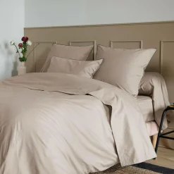 Camif Draps Housse>Drap housse coton bio Thaïs - - 140 x 190 cm