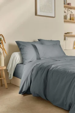 Camif Draps Housse>Drap housse coton lin Valentine - - 140 x 190 cm