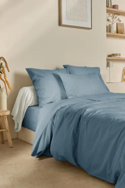 Camif Draps Housse>Drap housse coton lin Valentine - - 140 x 190 cm