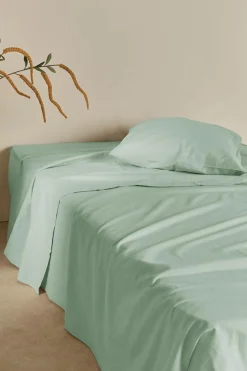 Camif Draps>Drap plat coton lin Valentine - - 240 x 300 cm