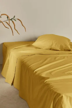 Camif Draps>Drap plat coton lin Valentine - - 240 x 300 cm