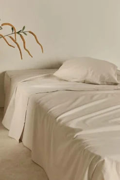 Camif Draps>Drap plat coton Valentine - - 270 x 300 cm