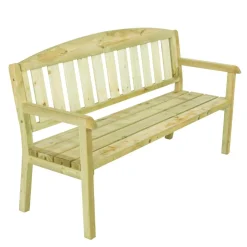 Camif Bancs De Jardin>EKJU Banc 3 Places en Bois Edie