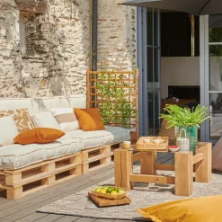 Camif Pots Et Jardinières>EKJU Jardinière avec Trellis en Bois Elsie