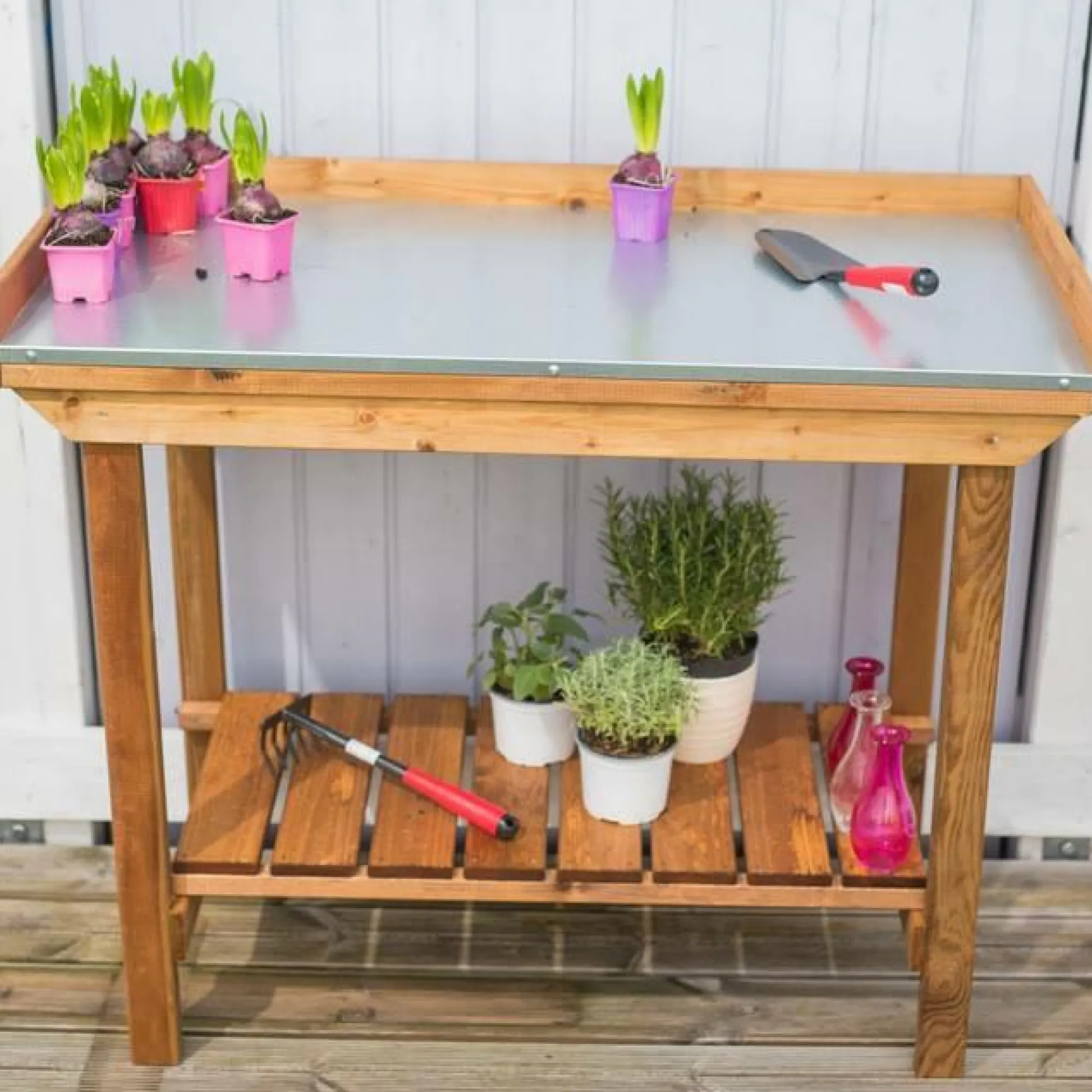 Camif Carrés De Potager>EKJU Table de Rempotage en Bois Edna