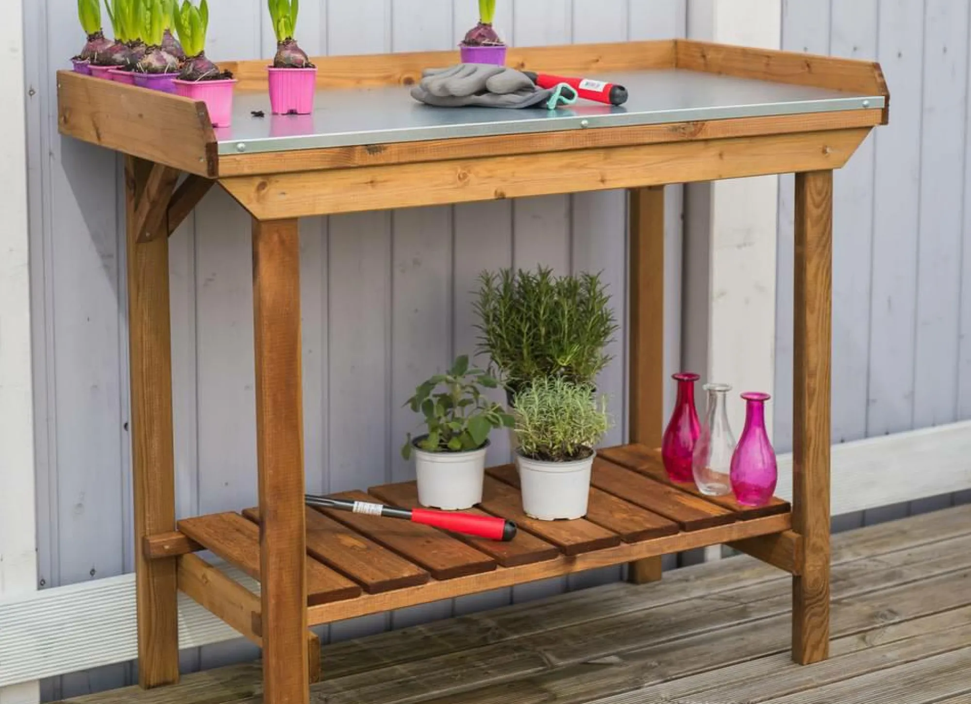 Camif Carrés De Potager>EKJU Table de Rempotage en Bois Edna