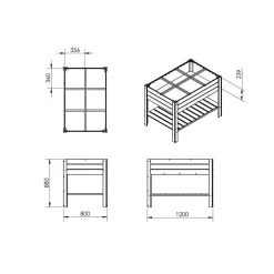 Camif Carrés De Potager><noscript><img width=