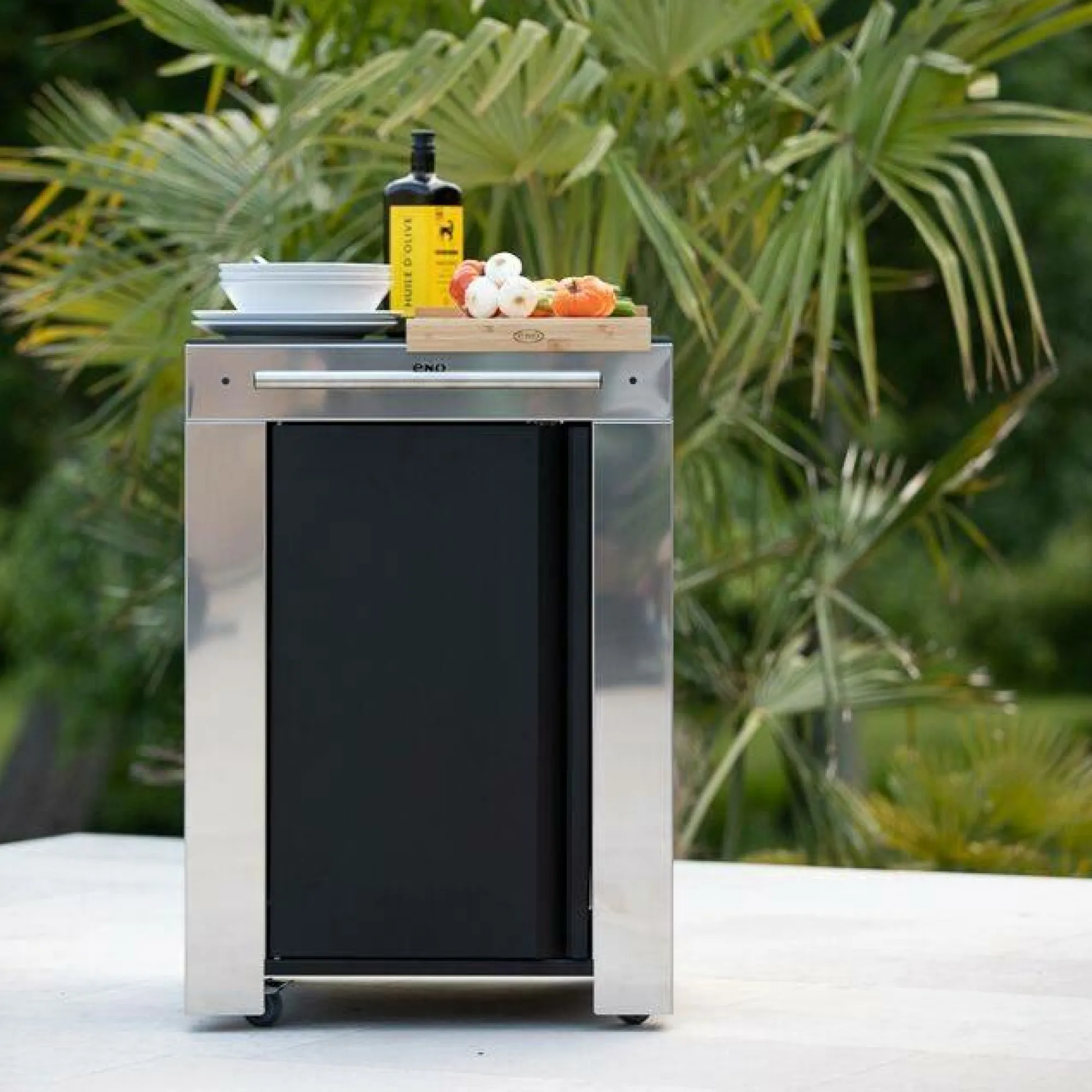 Camif Cuisines D'Extérieur|Dessertes Planchas>ENO Desserte pour Cuisine d'Extérieur Félix en Inox