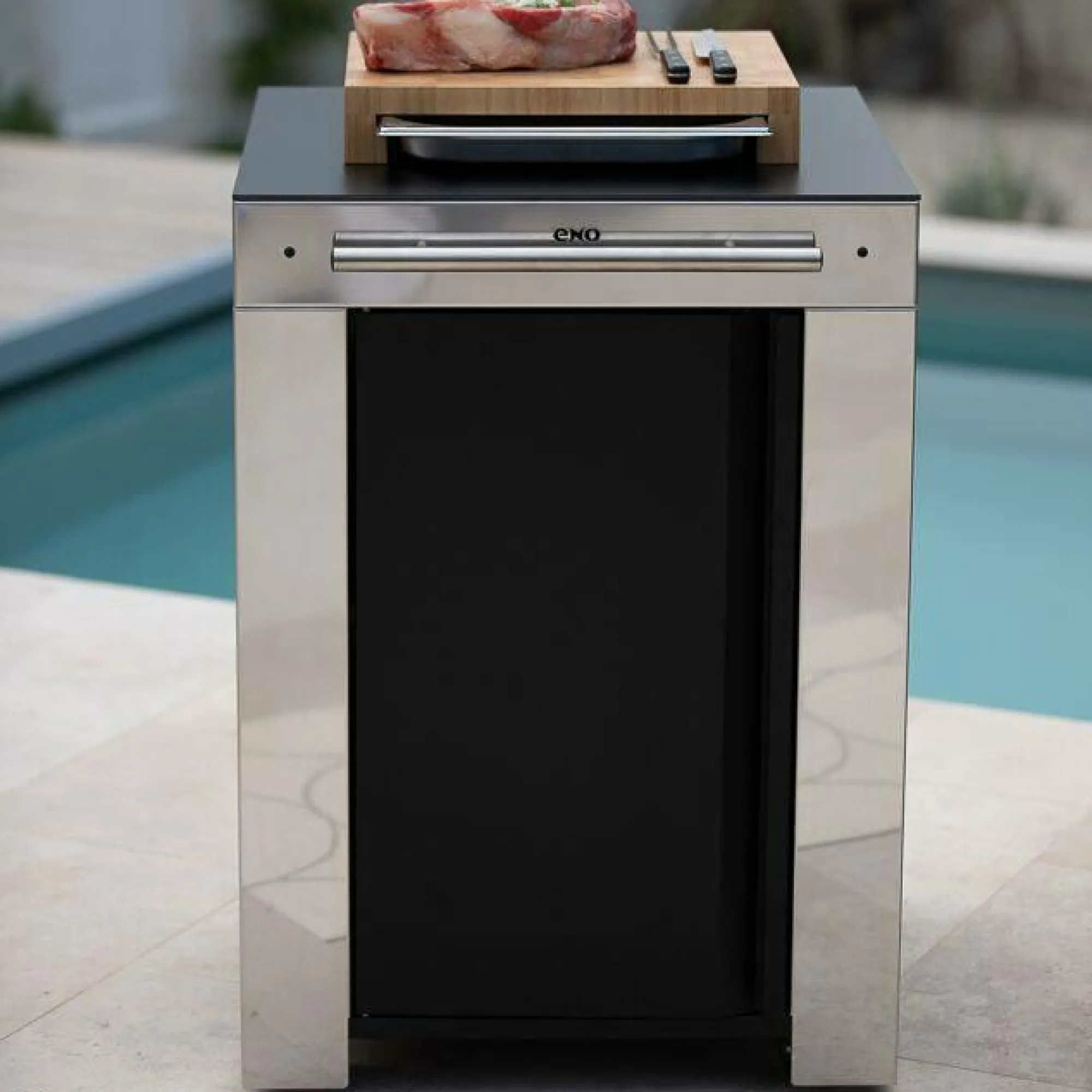 Camif Cuisines D'Extérieur|Dessertes Planchas>ENO Desserte pour Cuisine d'Extérieur Félix en Inox