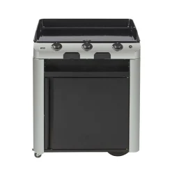 Camif Ensembles Planchas Et Dessertes>ENO Ensemble Plancha Fusion Gaz 75, et Chariot en Acier -