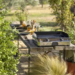 Camif Planchas>ENO Plancha Fusion Gaz 60 en Inox