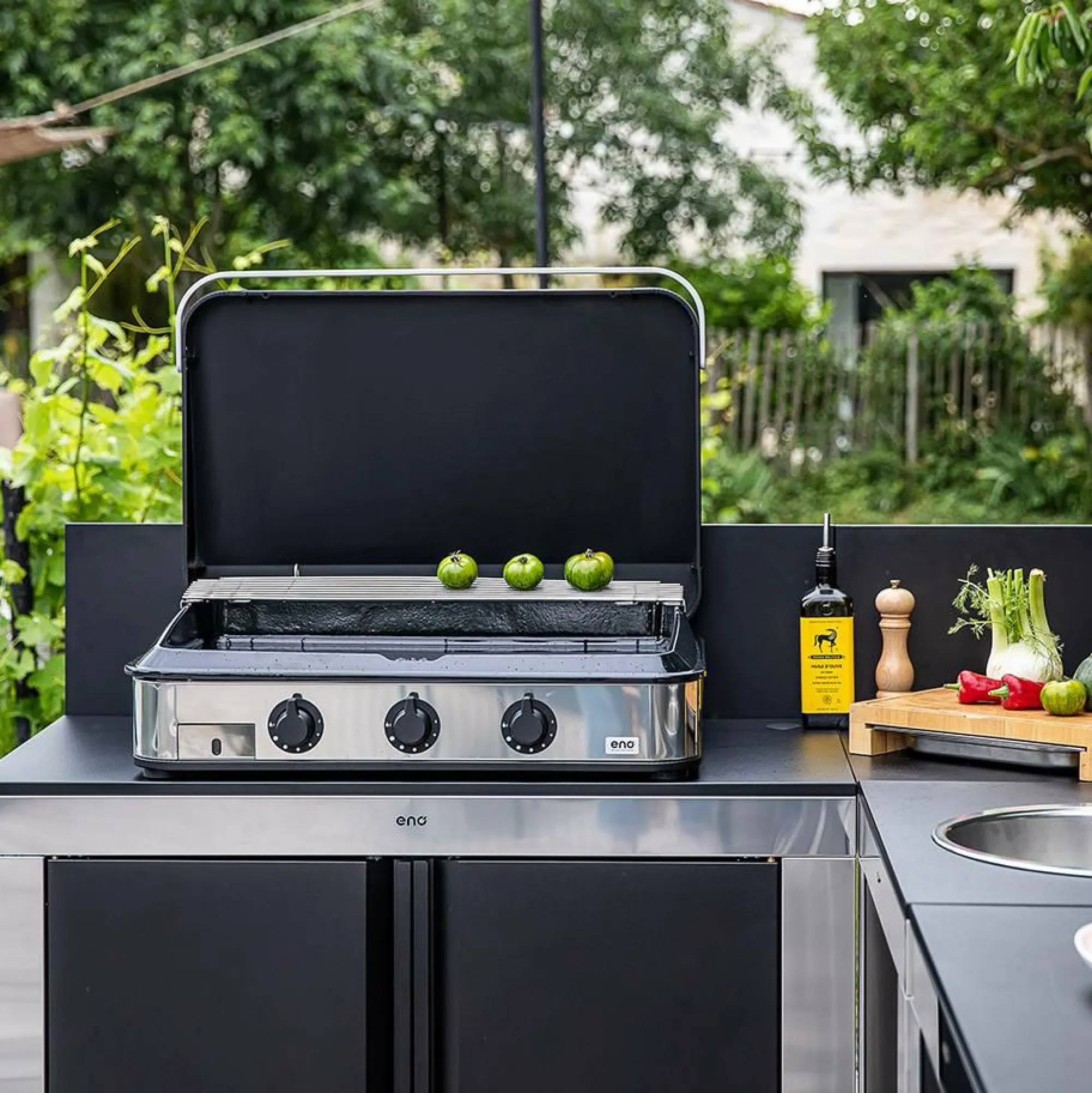 Camif Planchas>ENO Plancha sign Gaz 80 en Inox