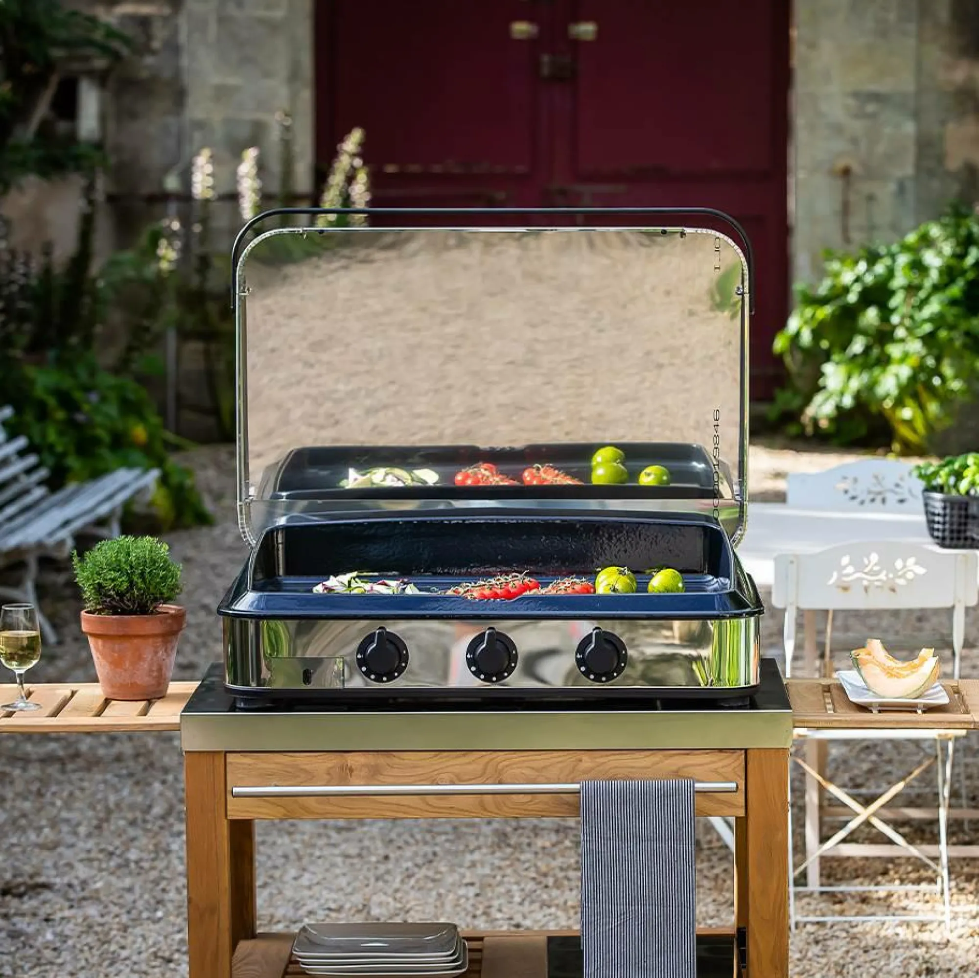 Camif Planchas>ENO Plancha sign Gaz 80 en Inox