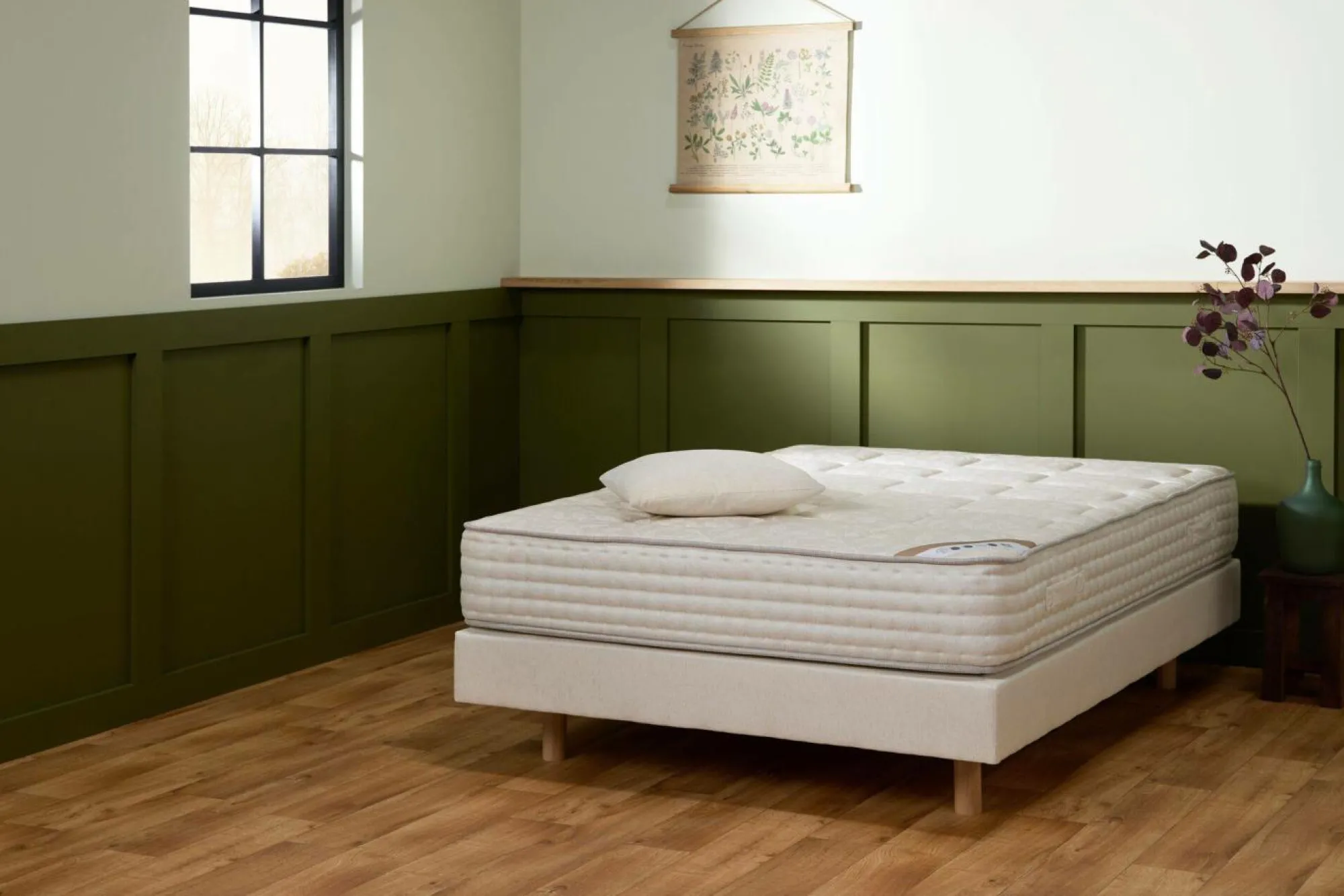 Camif Ensembles Matelas Et Sommier|Ensembles 160 X 200 Cm>Ensemble matelas et sommier Martin - 140 x 190 cm