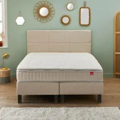 Camif Ensembles Matelas Et Sommier>EPEDA Ensemble 5 en 1 Boxspring Enchanteur - - 2 x 100 x 200 cm