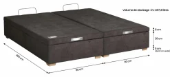 Camif Sommiers 140 X 190 Cm|Sommiers 160 X 200 Cm><noscript><img width=