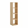 Camif Etagères>Etagère bois massif 4 cases Elio
