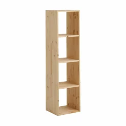 Camif Etagères>Etagère bois massif 4 cases Elio