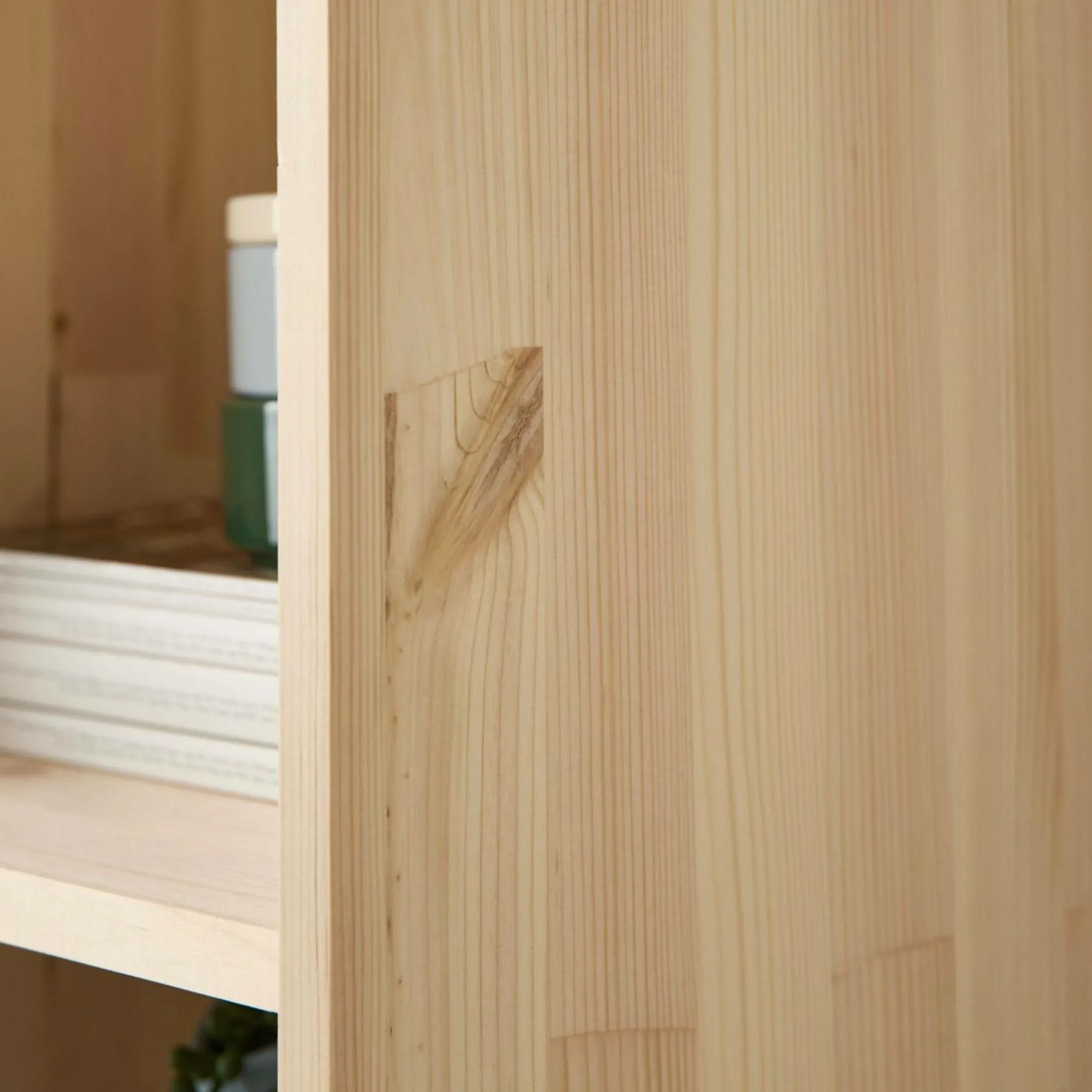 Camif Etagères>Etagère bois massif 6 cases Elio