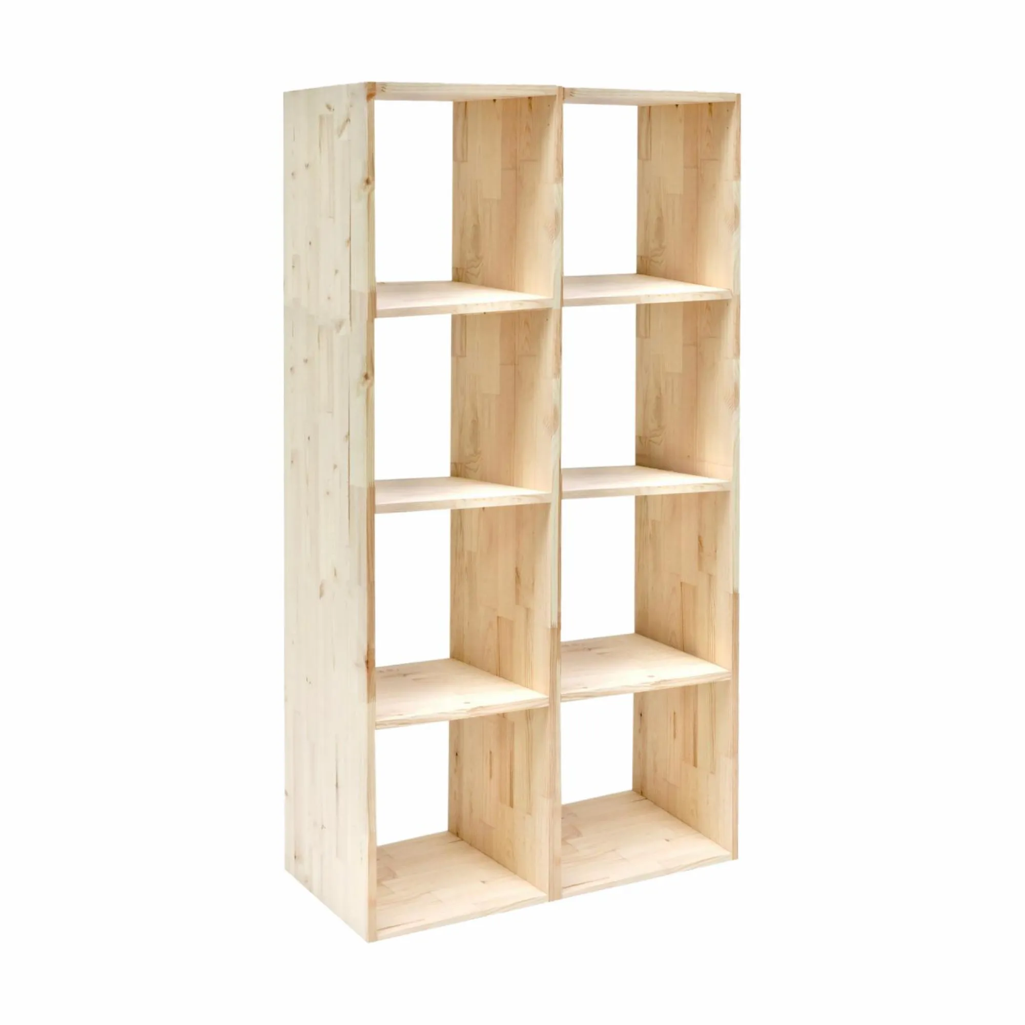 Camif Etagères>Etagère bois massif 4x2 cases Elio