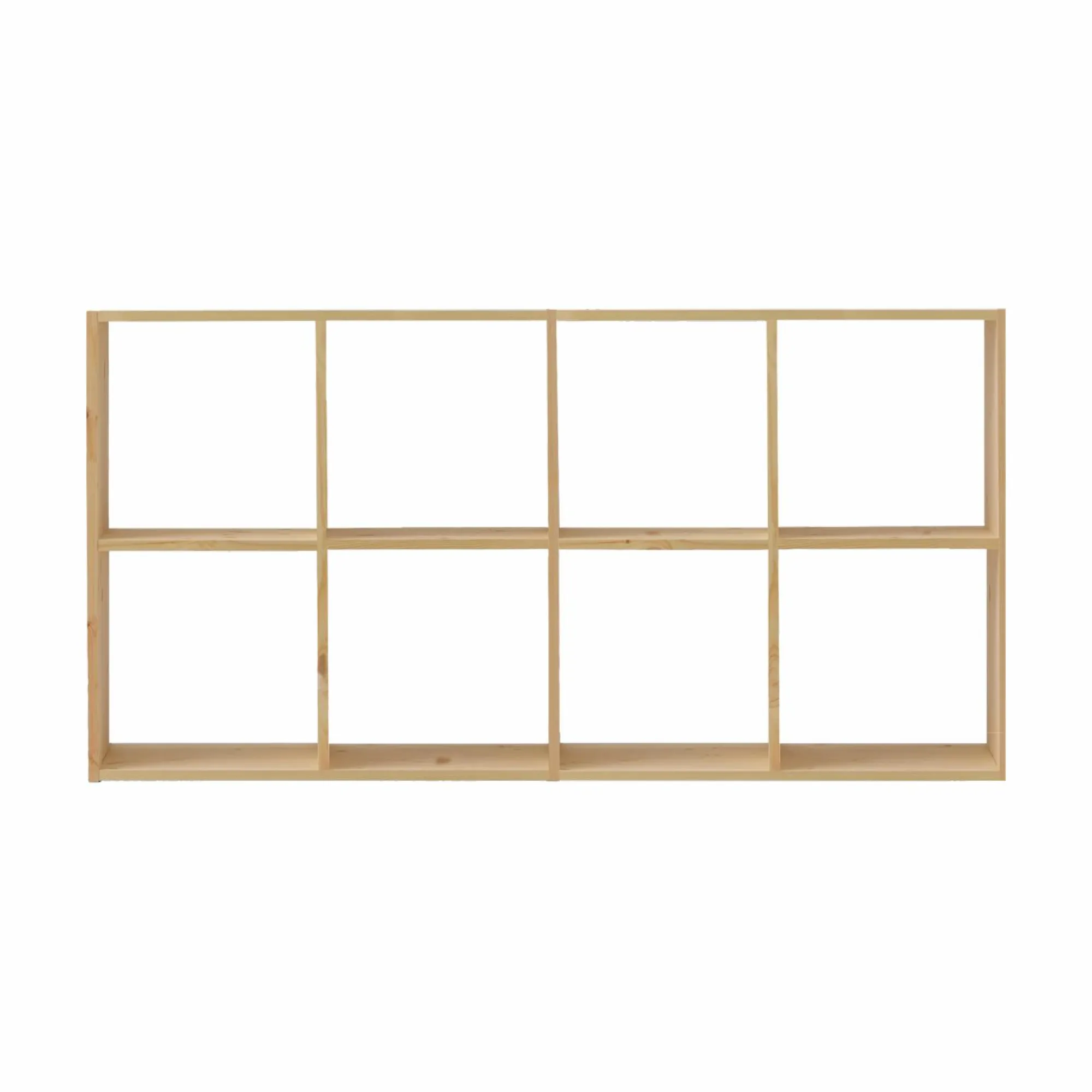 Camif Etagères>Etagère bois massif 4x2 cases Elio