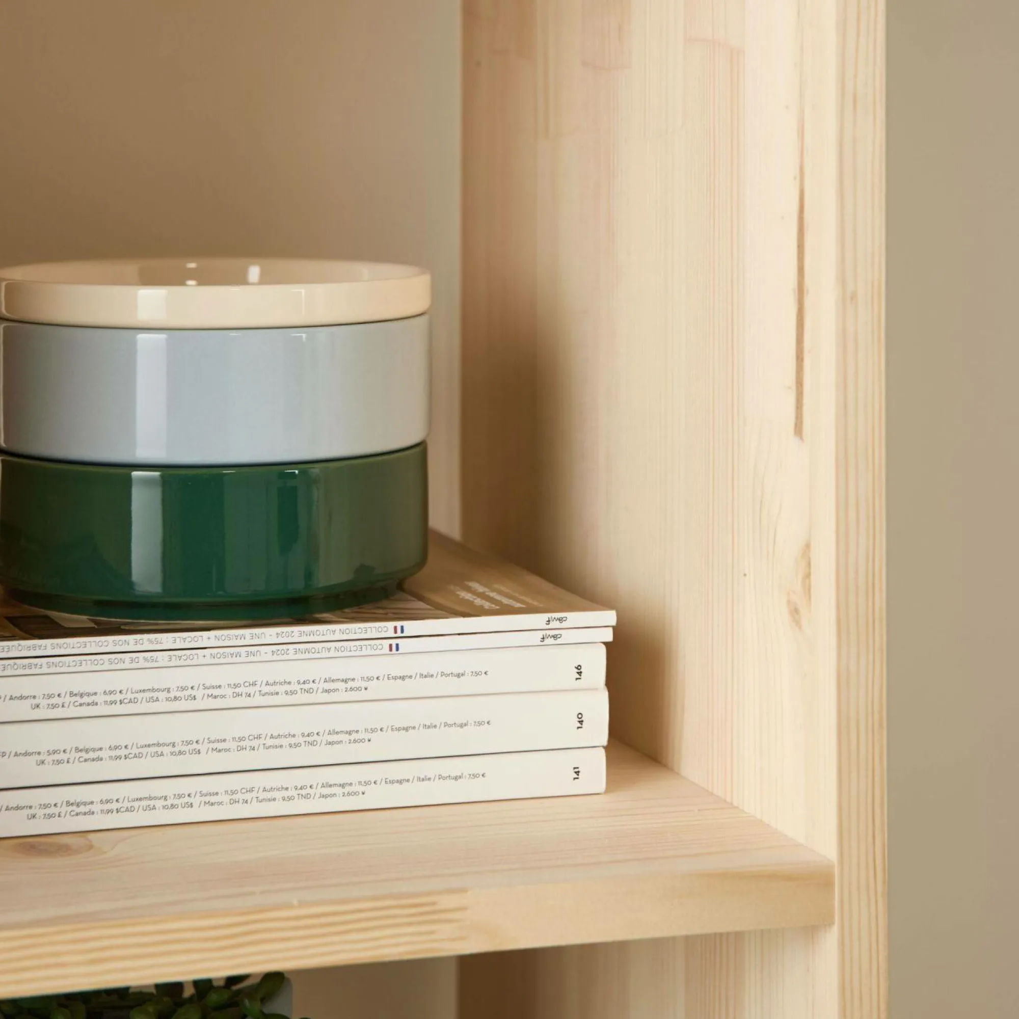 Camif Etagères>Etagère bois massif 2x3 cases Elio