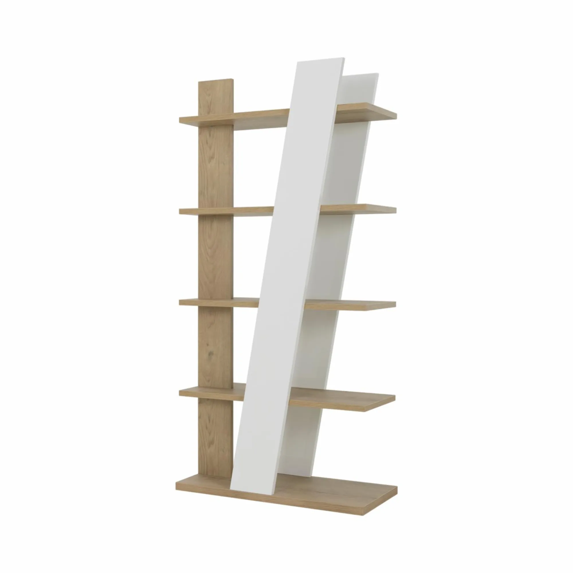 Camif Etagères>Etagère décor bois et blanc Gustave