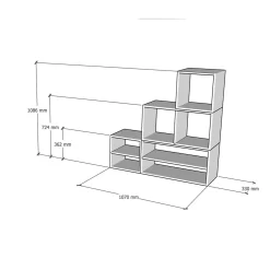 Camif Etagères|Bibliothèques><noscript><img width=