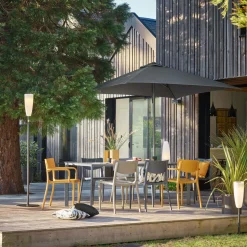 Camif Parasols>EZPELETA Parasol 250 x 250 cm Eolo en Aluminium -