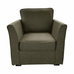 Camif Canapés Droits|Canapés Fixes>Fauteuil tissu déhoussable Marbella -