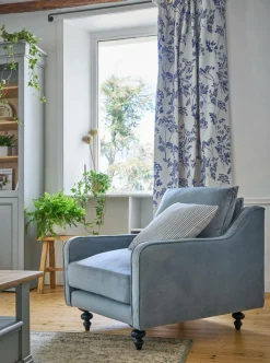 Camif Canapés Fixes>Fauteuil velours Orso -