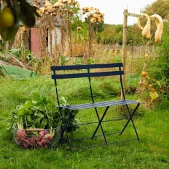 Camif Canapés Et Fauteuils De Jardin>FERMOB Banquette Pliante 2 Places Bistro en Acier -