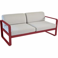 Camif Canapés Et Fauteuils De Jardin>FERMOB Canapé 2 Places Bellevie Gris Flanelle en Aluminium -