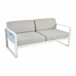 Camif Canapés Et Fauteuils De Jardin>FERMOB Canapé 2 Places Bellevie Gris Flanelle en Aluminium -