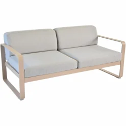 Camif Canapés Et Fauteuils De Jardin>FERMOB Canapé 2 Places Bellevie Gris Flanelle en Aluminium -