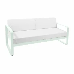 Camif Canapés Et Fauteuils De Jardin>FERMOB Canapé 2 Places Bellevie Blanc Grisé en Aluminium -