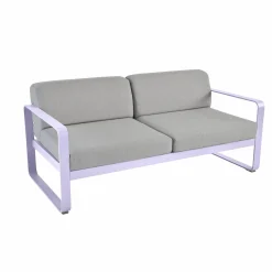 Camif Canapés Et Fauteuils De Jardin>FERMOB Canapé 2 Places Bellevie Gris Flanelle en Aluminium -