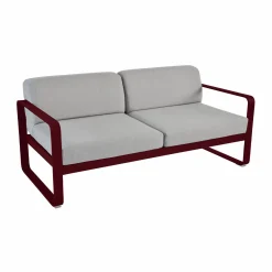 Camif Canapés Et Fauteuils De Jardin>FERMOB Canapé 2 Places Bellevie Gris Flanelle en Aluminium -