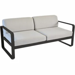 Camif Canapés Et Fauteuils De Jardin>FERMOB Canapé 2 Places Bellevie Gris Flanelle en Aluminium -