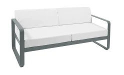 Camif Canapés Et Fauteuils De Jardin>FERMOB Canapé 2 Places Bellevie Blanc Grisé en Aluminium -