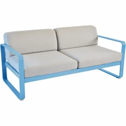 Camif Canapés Et Fauteuils De Jardin>FERMOB Canapé 2 Places Bellevie Gris Flanelle en Aluminium -