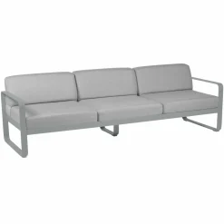 Camif Canapés Et Fauteuils De Jardin>FERMOB Canapé 3 Places Bellevie Gris Flanelle en Aluminium -